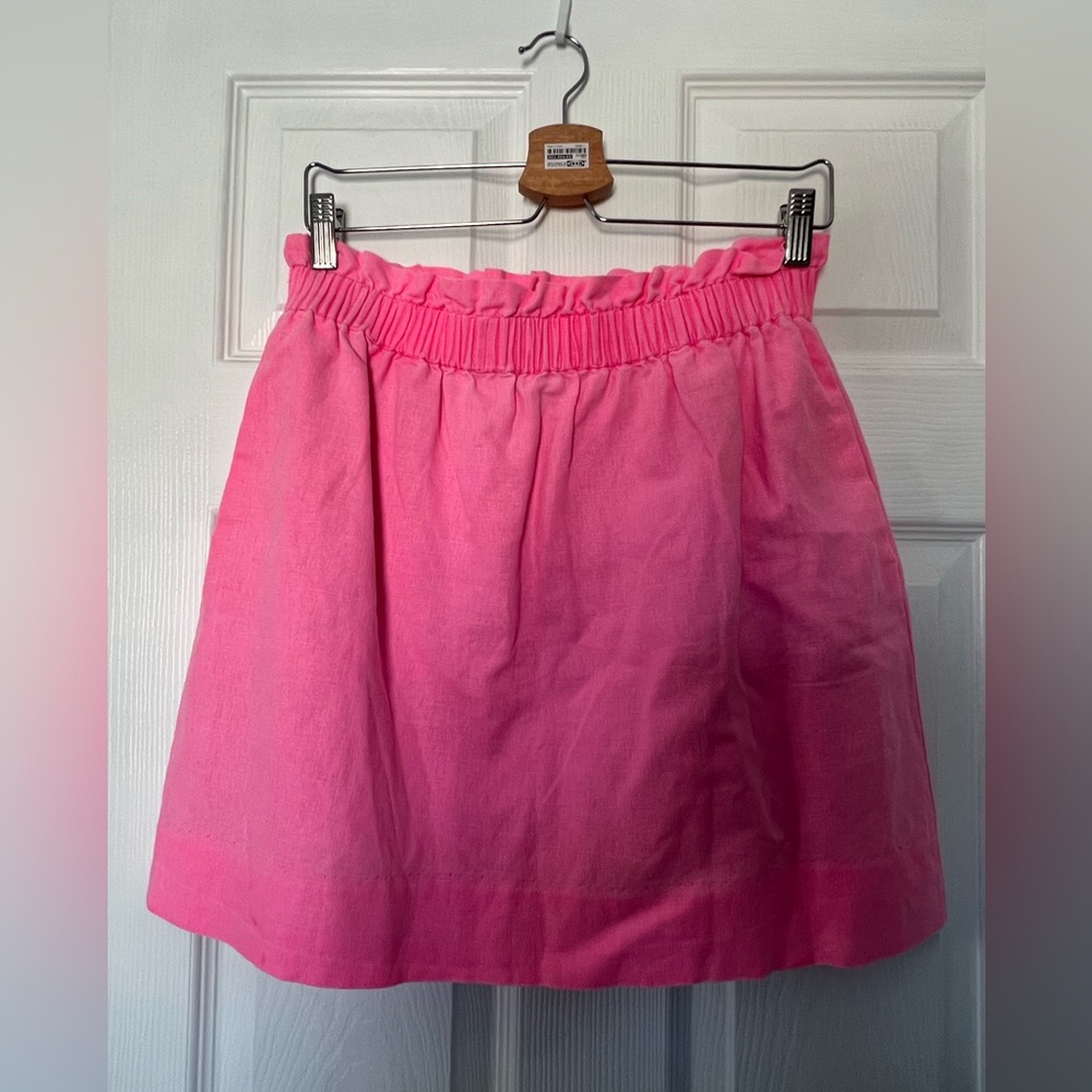 JCrew Factory paper bag mini skirt